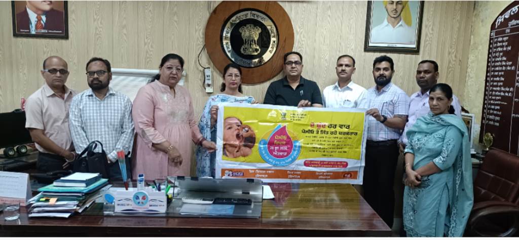 Pulse Polio Campaign Awareness Poster Released National Pulse Polio Campaign to be run across the district on 28 29 and 30 June  Dr Mandeep Kamal